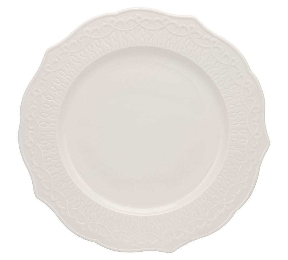 Ever Porcelain Dinner Plates, Set of 6 - White | Pottery Barn (US)