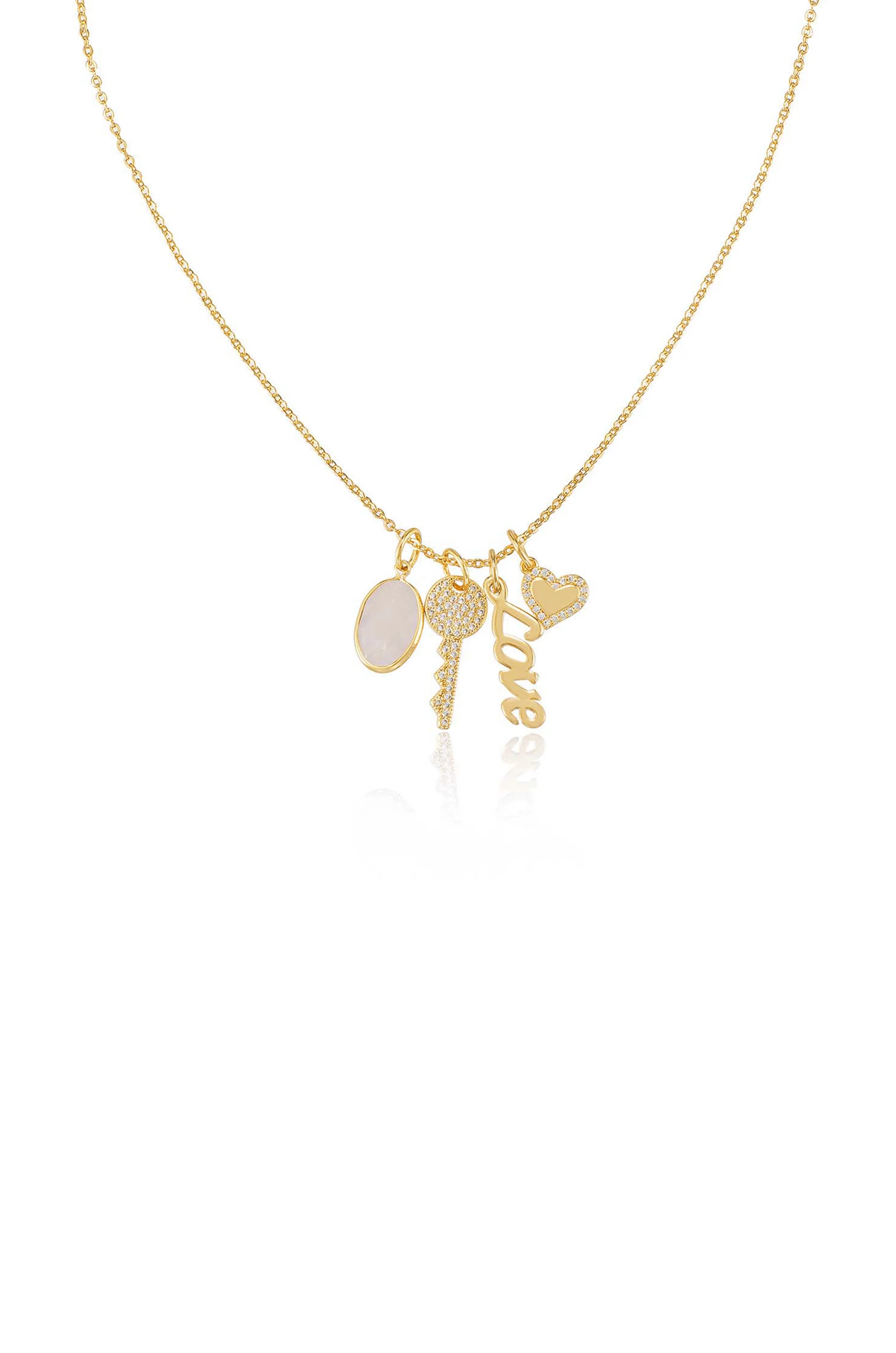 Love to Love Interchangeable Charm Necklace | Ettika