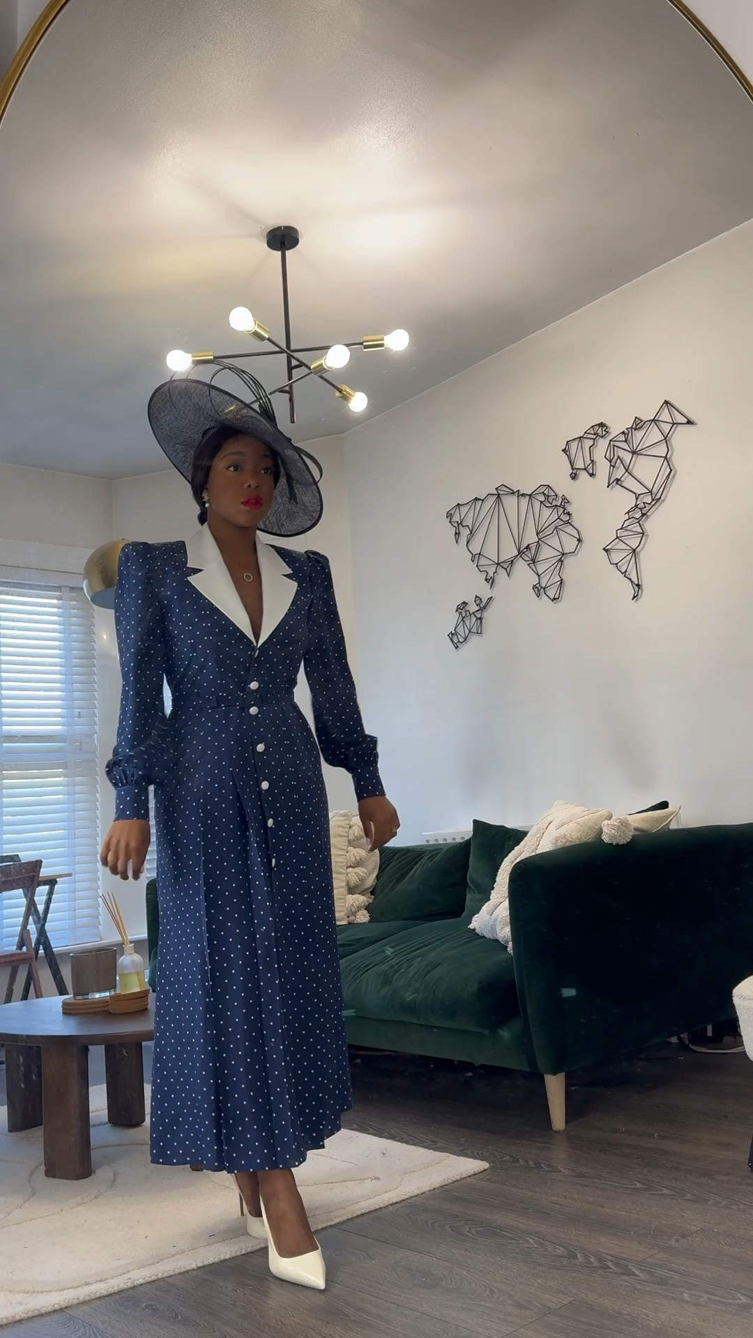 Alessandra Rich Ascot Polka Dot dress 

#LTKluxury #LTKstyletip #LTKmodest