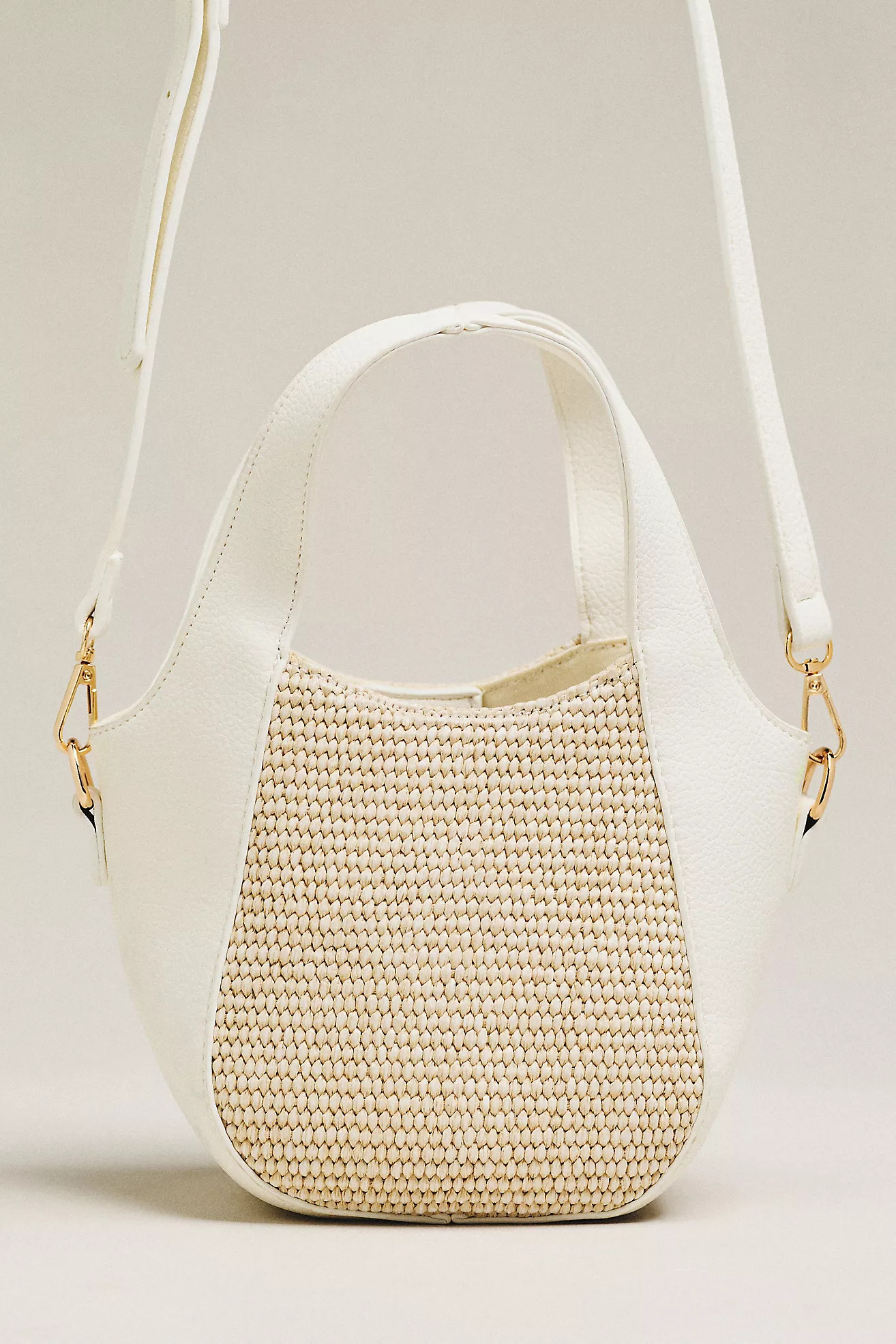 The Sonia Mini Slouchy Tote Bag: Raffia Edition | Anthropologie (US)
