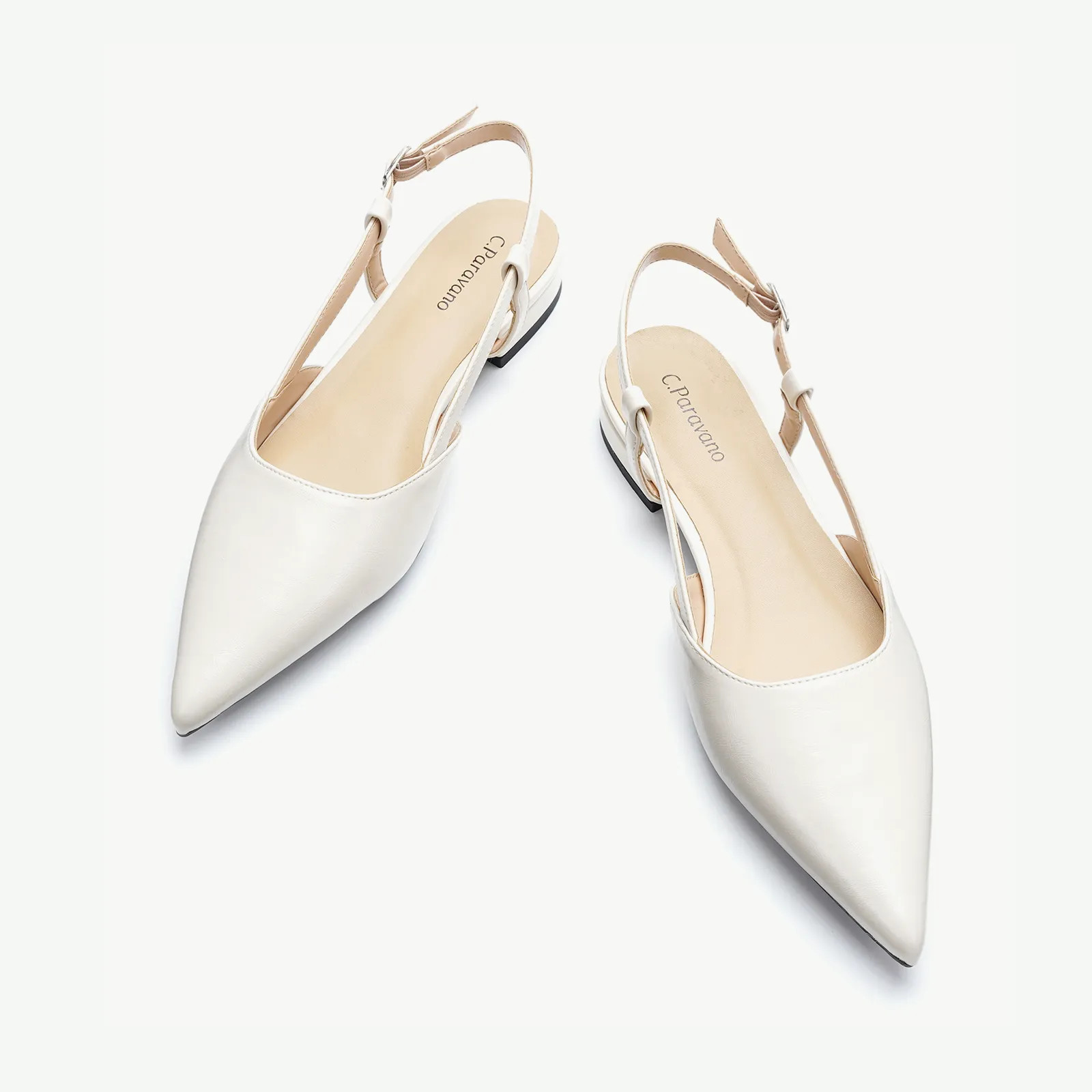 Sleek Slingback Flats (Freya) | C.Paravano | cparavano