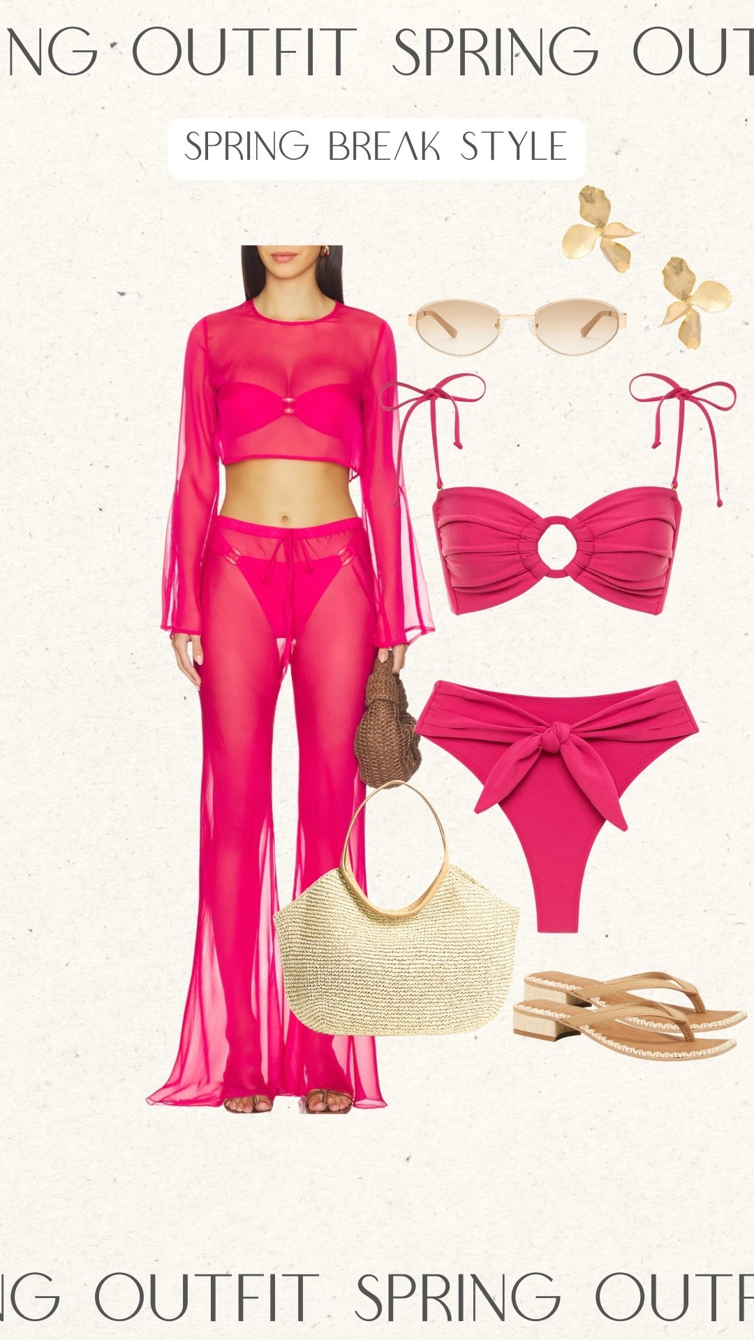 Spring break outfit inspo!

Beach vacation, high waisted swim, swimsuit coverup, beach set, beach outfit, vacation style 

#LTKSeasonal #LTKPetite #LTKTravel
