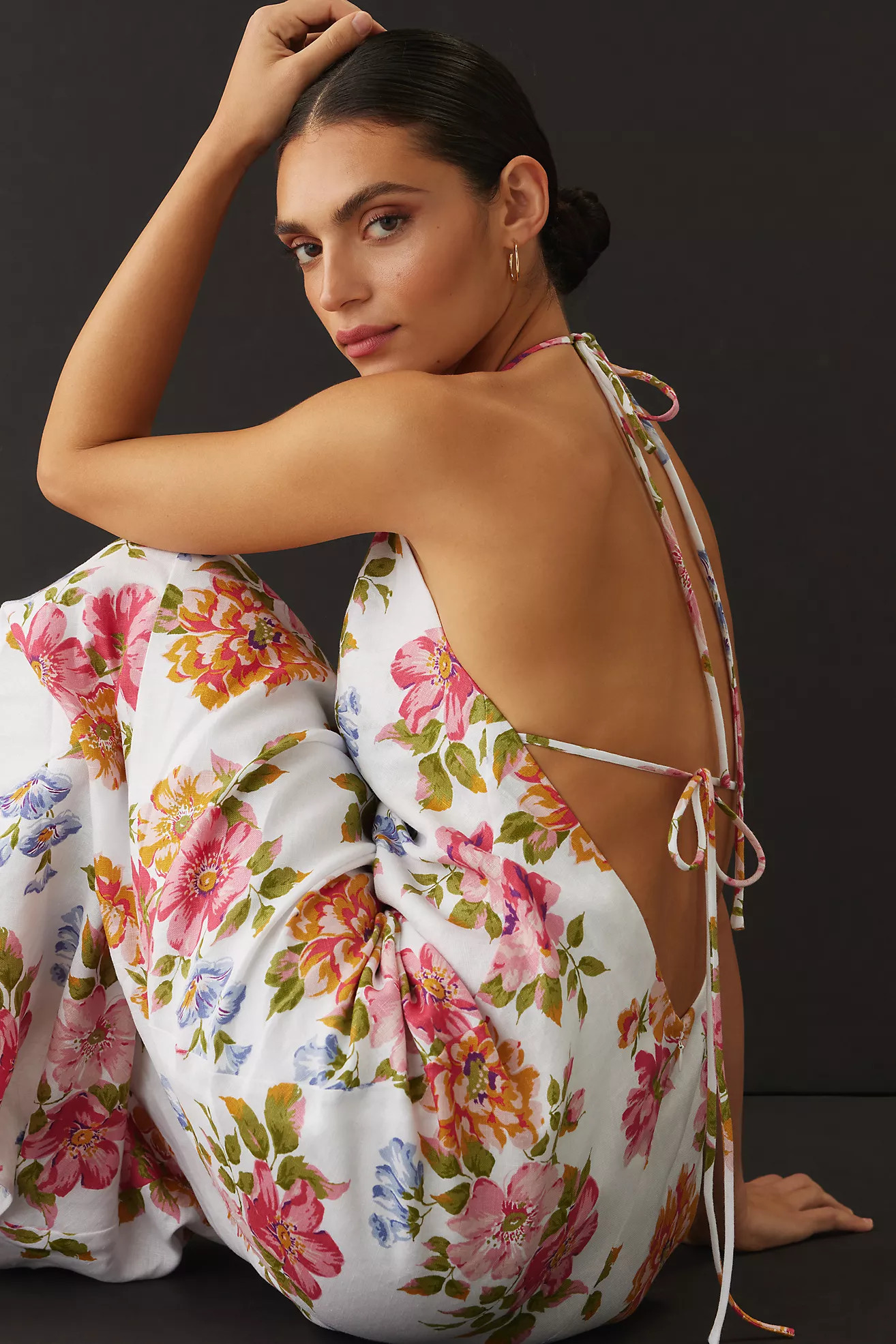 Reformation Selia Linen Dress | Anthropologie (US)