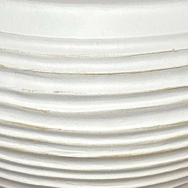 Better Homes & Gardens Medium 10in Diameter White Dune Ceramic Planter | Walmart (US)