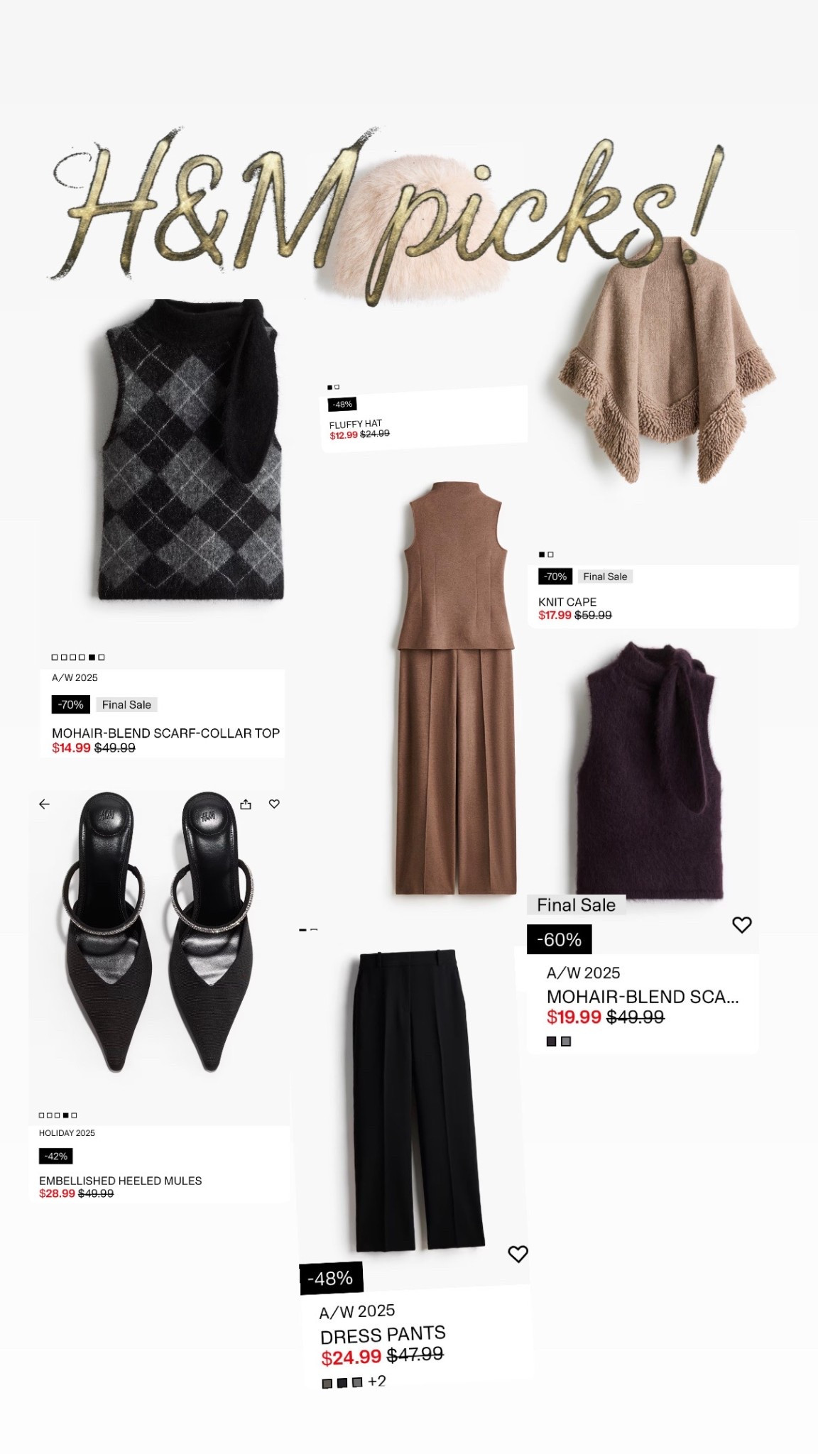 H&M has some great new arrivals and crazy deals on staple items! Adding these to my cart now! 
#h&m 
#sale #womenssale #datenight #girlsnight 

#LTKdayinmylife #LTKootd #LTKgrwm