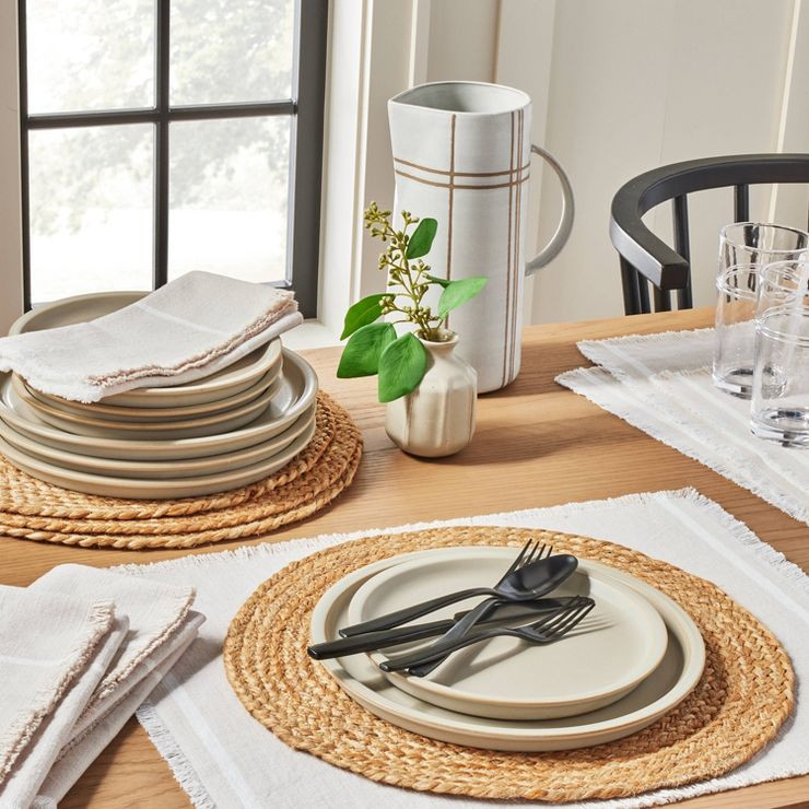 15" Braided Jute Plate Charger - Hearth & Hand™ with Magnolia | Target