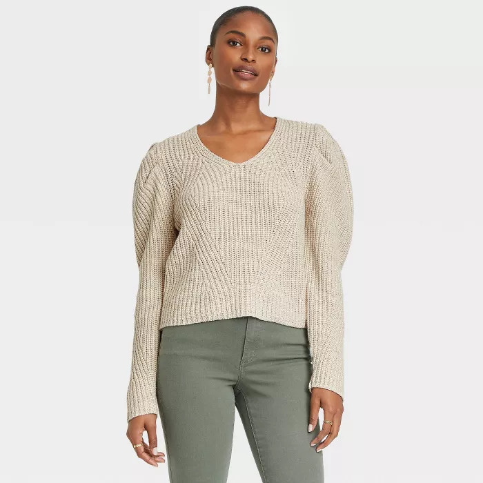 Women's V-Neck Pullover Sweater - Universal Thread™ | Target