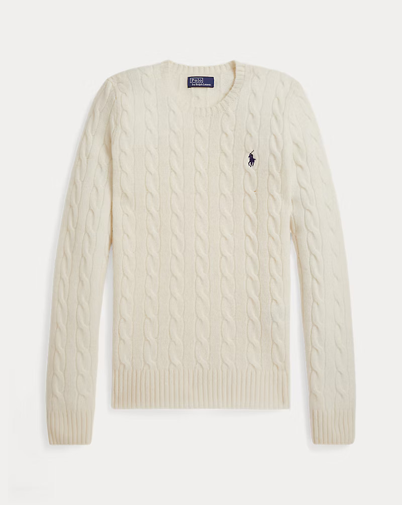 Cable Wool-Cashmere Crewneck Jumper | Ralph Lauren (UK)