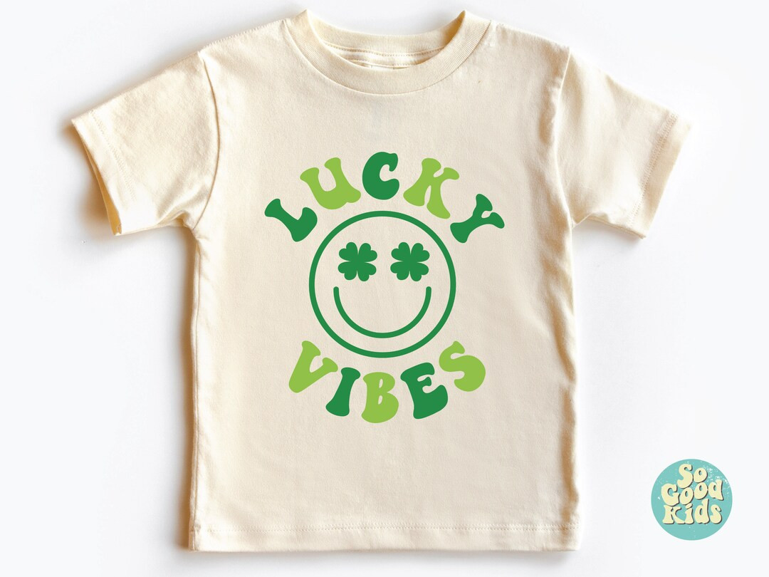 Lucky Vibes Kids Shirt, St Patrick's Day Kids Shirt, Lucky Baby Shirt, Toddler Shirt, Newborn Shi... | Etsy (US)