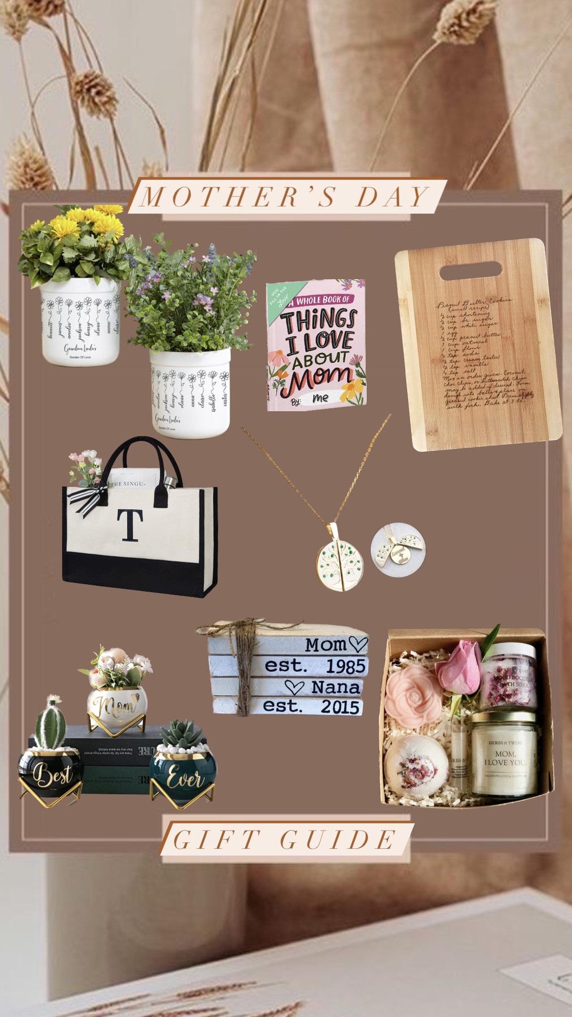 Mothers Day is coming up, so I created a gift guide for some really cute personalized gifts. 

#LTKunder100 #LTKSeasonal #LTKunder50