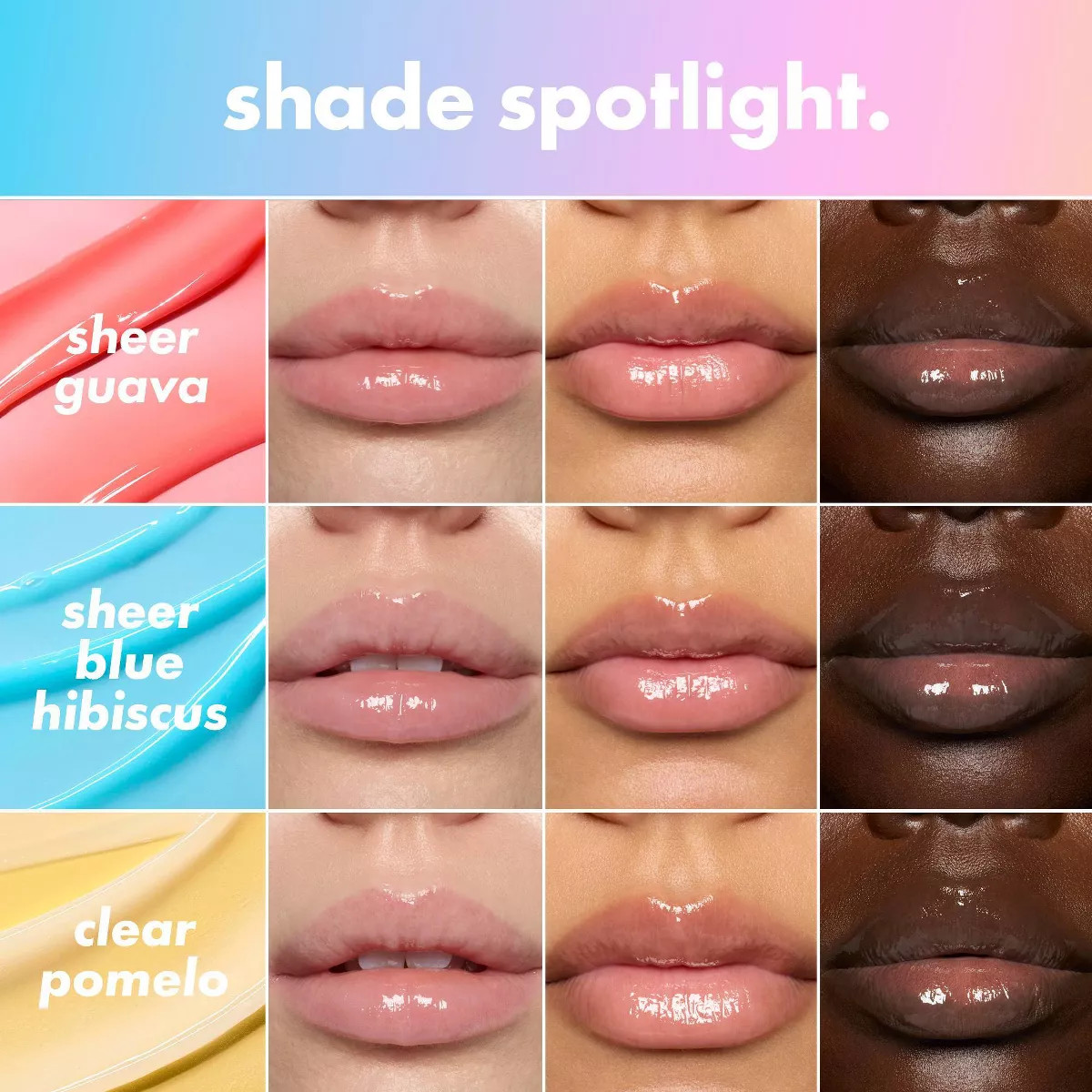 e.l.f. SKIN Thirst Burst Lip Treatment Plump + Quench 1% Peptide Complex - Sheer Blue Hibiscus - ... | Target