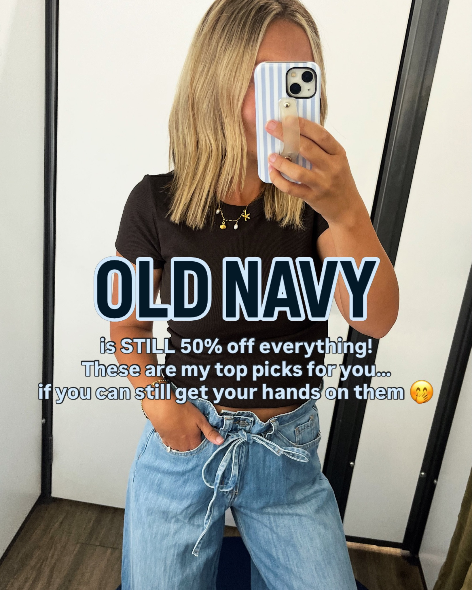 Get it while you can girls! Old Navy is my go to for basics + jeans and you cannot beat the price on their website right now! 

Also who remembers this song, it popped up and I couldn’t stop singing it 😆

#oldnavy #oldnavysale #teacheroutfits #backtoschool #dealsoftheday 

Old Navy has the most comfortable sweats you’ll ever find! I could live in this outfit and I would buy it 10 times over! Size XS in both.

The best basic tees. New fall colors just dropped! Size XS.

The best active shorts for the best price. I live in these as a mom chasing kids around all the time. Size XS.

it’s always a good idea for a graphic tee! But these jeans? The most comfortable jeans and most flattering that I’ve put on in a really long time. Ordered size 0 petite. 

The best basic tanks also! The quality is unmatched for the price. Size XS.

These pants are so fun! And just elevate any basic tee. I think these would be so cute for a teacher outfit! Size 0.

Again, best sweatpants ever!!! Size XS.

The viral, striped balloon pants! Lived up to the hype! They are a boxer, short material so still perfect for this hot weather! Size XS.

The comfiest demon shorts ever! So much stretch! Size 0.

linen pants are perfect to transition into fall, but still light enough to wear now! Size XS.

my top seller this month!!!! everybody needs these pants! Size XS.