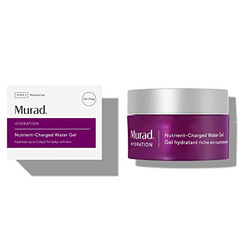 Murad Nutrient-Charged Water Gel - Hydration Face Moisturizer - Lightweight Hydration Gel Moisturizer with Minerals, Vitamins and Peptides Backed by Science, 1.7 Fl Oz | Amazon (US)