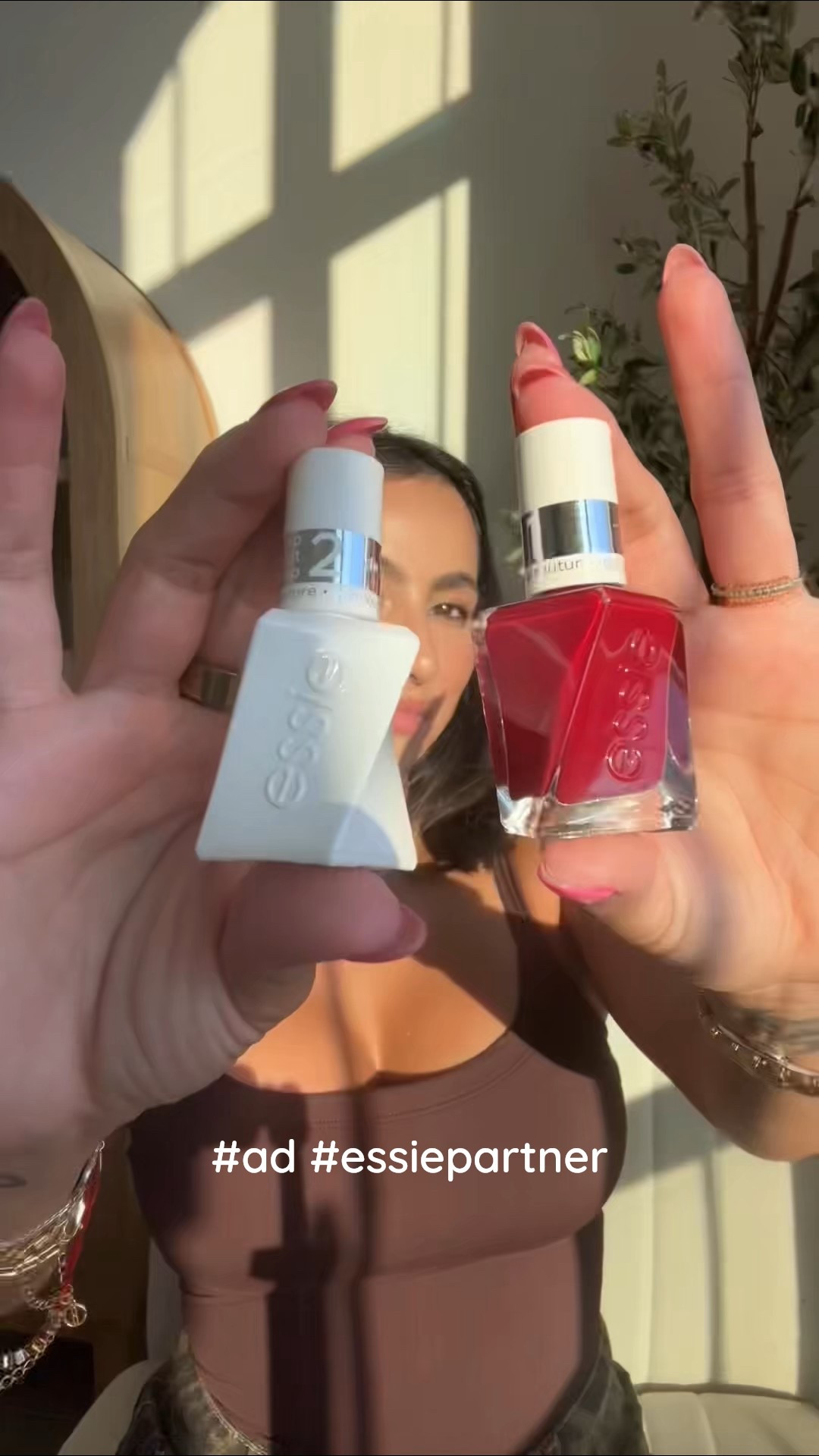 #ad New nails loading…Have been loving my new @essie Gel Couture nail polish in the shade “Pre-show jitters”, “Bubbles Only” and  “Princess charming” are my favorite! @target #ad #essielove #essie #targetpartner #target