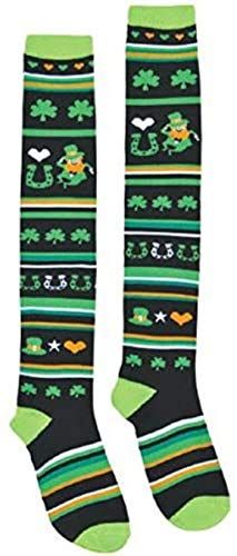 Amscan St. Patrick's Day Knee High Socks, One Size, Multicolor | Amazon (US)