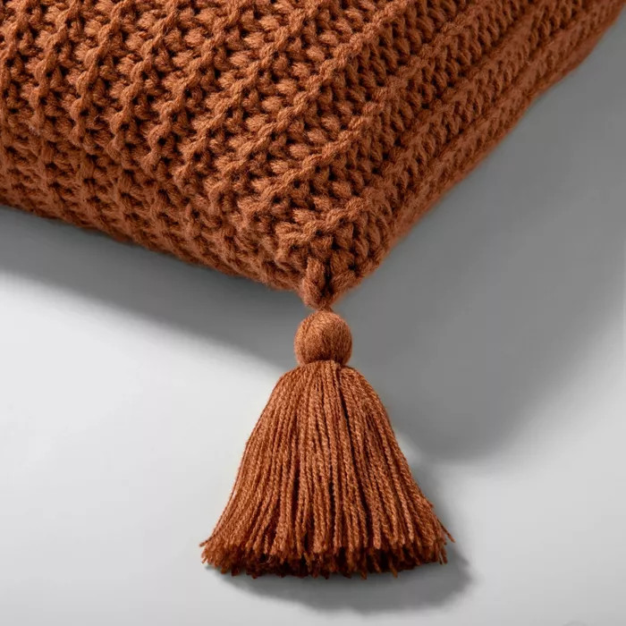 Chunky Knit Throw Pillow - Hearth & Hand™ with Magnolia | Target