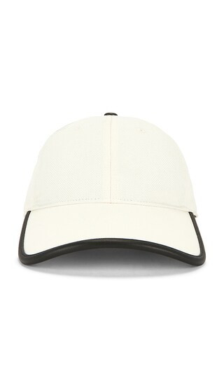 Rag & Bone Harlow Baseball Cap in Ivory. | Revolve Clothing (Global)