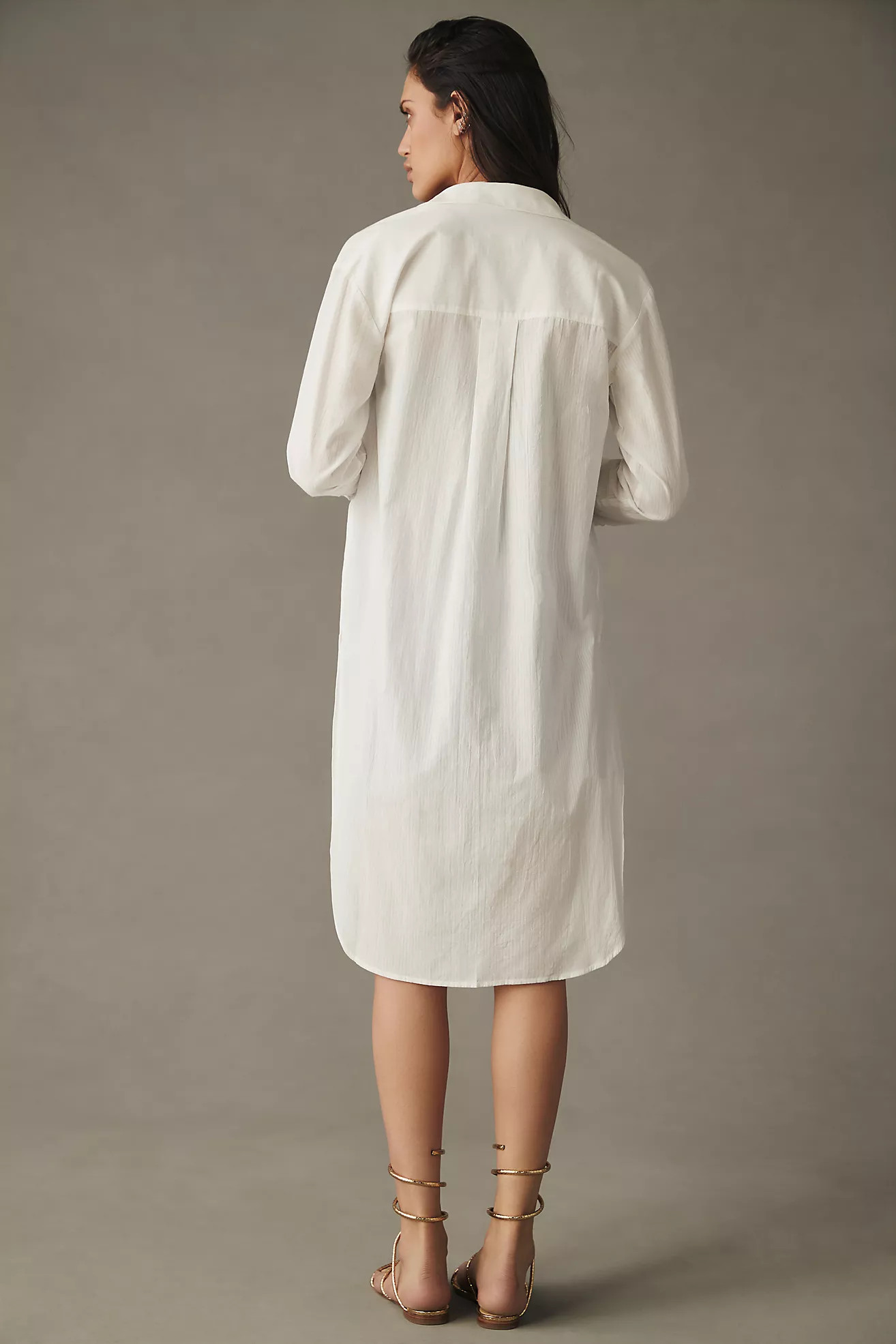 Maeve Longline Tunic Shirt | Anthropologie (US)