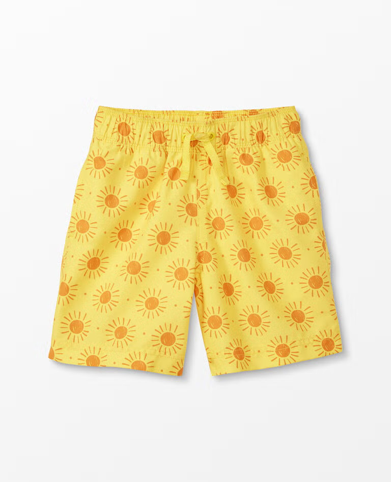 Recycled Print Swim Trunks | Hanna Andersson