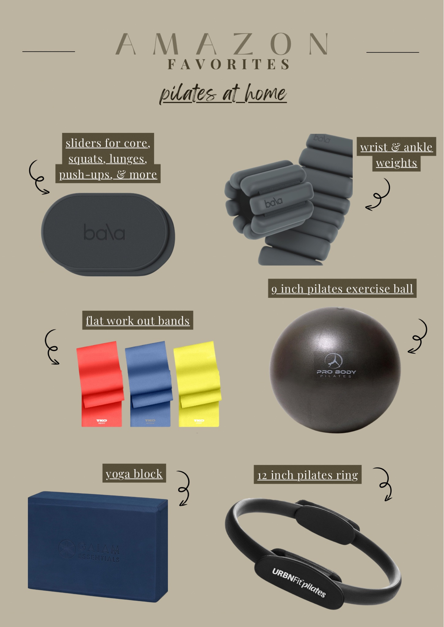 Pilates at home with these Amazon essentials! 

#LTKActive #LTKWorkwear