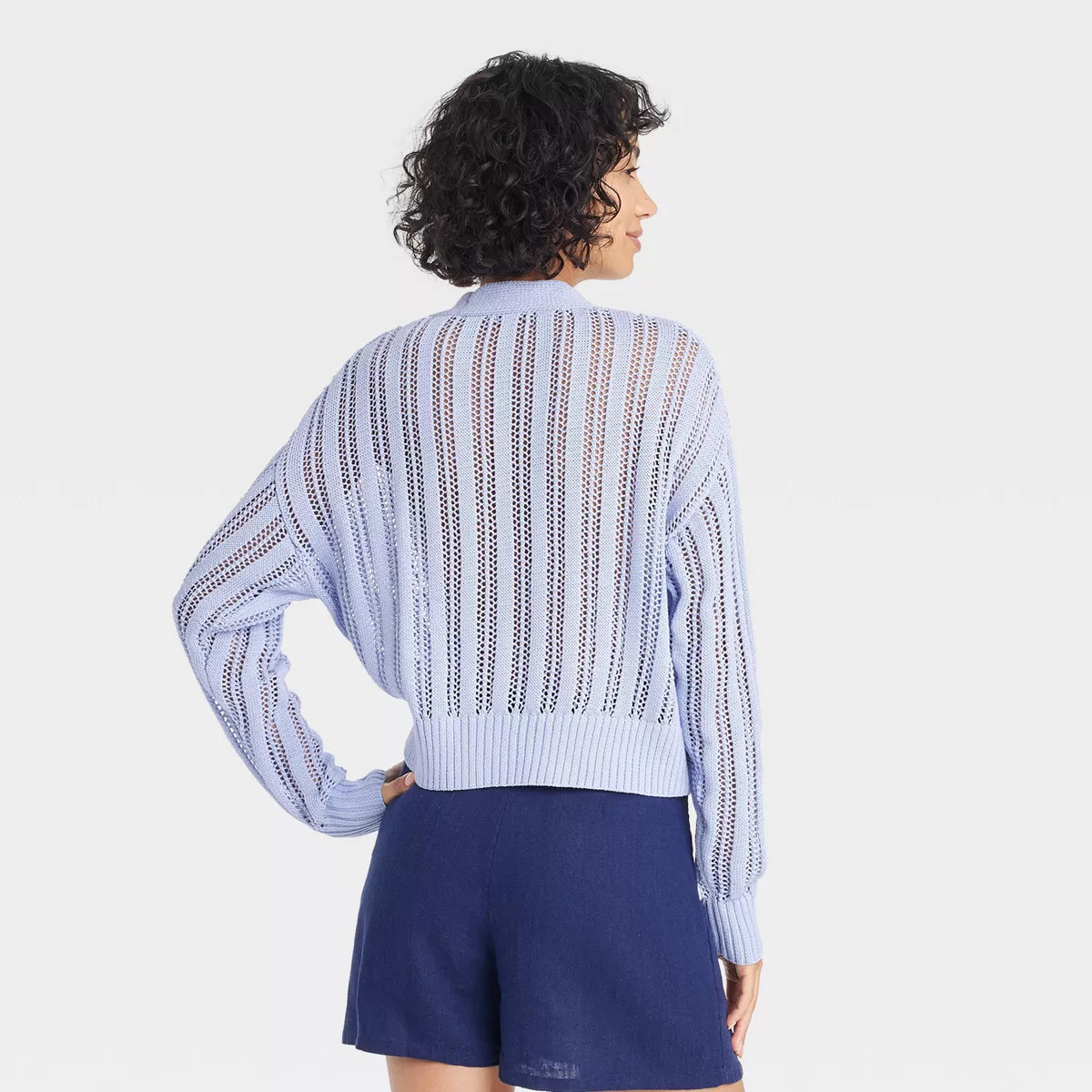 Women's Openwork Cardigan - A New Day™ | Target