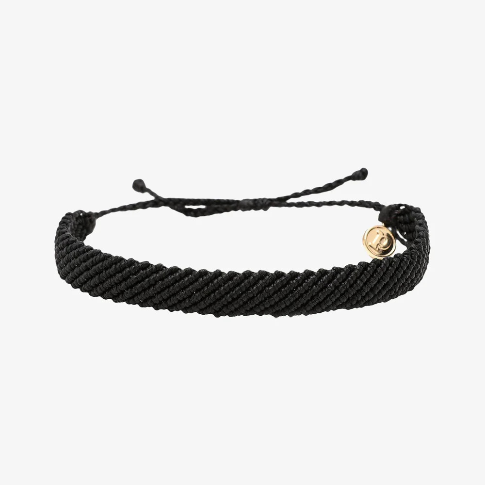 Flat Wide Woven Bracelet | Pura Vida Bracelets