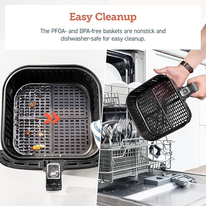 COSORI Smart Air Fryer xl 5.8QT 13-in-1 cooker (800+ Online & 100 Paper Recipes) can Air Fry, Roa... | Amazon (US)