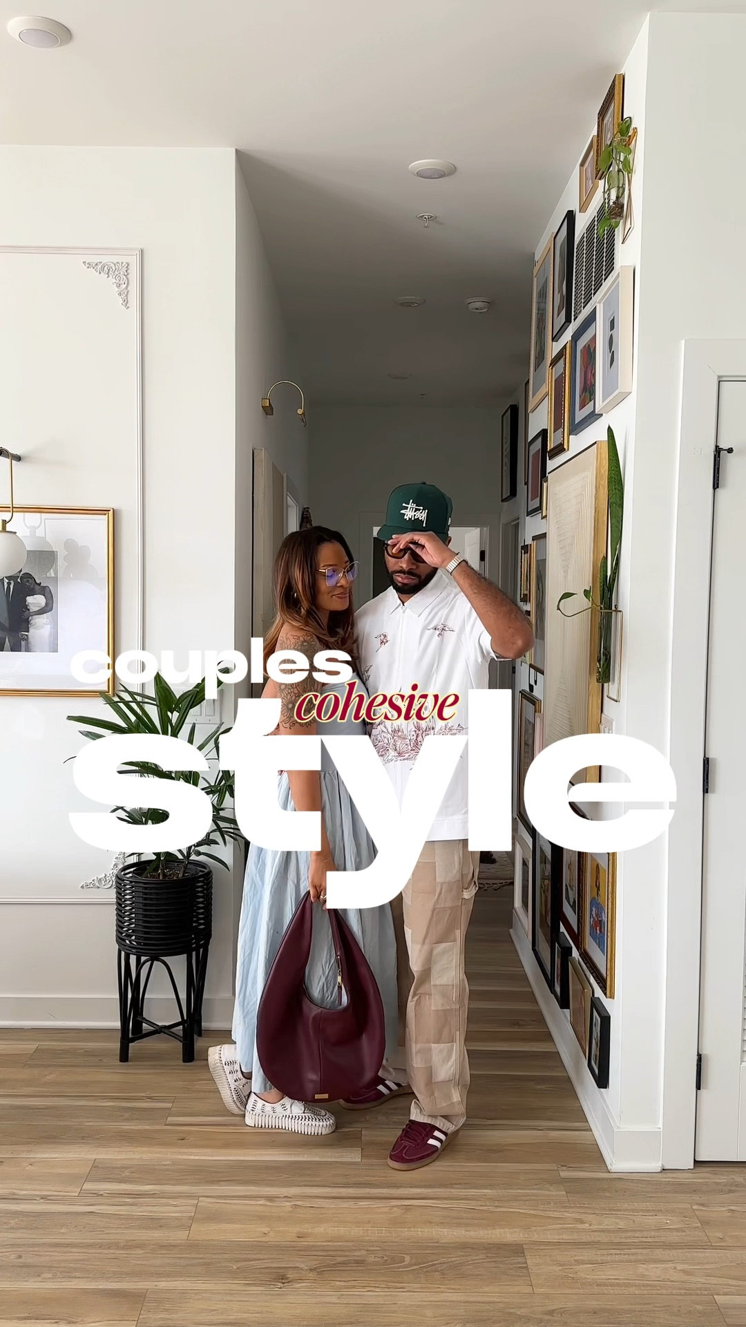 Couples cohesive style summer inspired look with baby blues, burgundy's and all the neutral tones in between 🤍 

#LTKFamily #LTKStyleTip #LTKSummerEdit