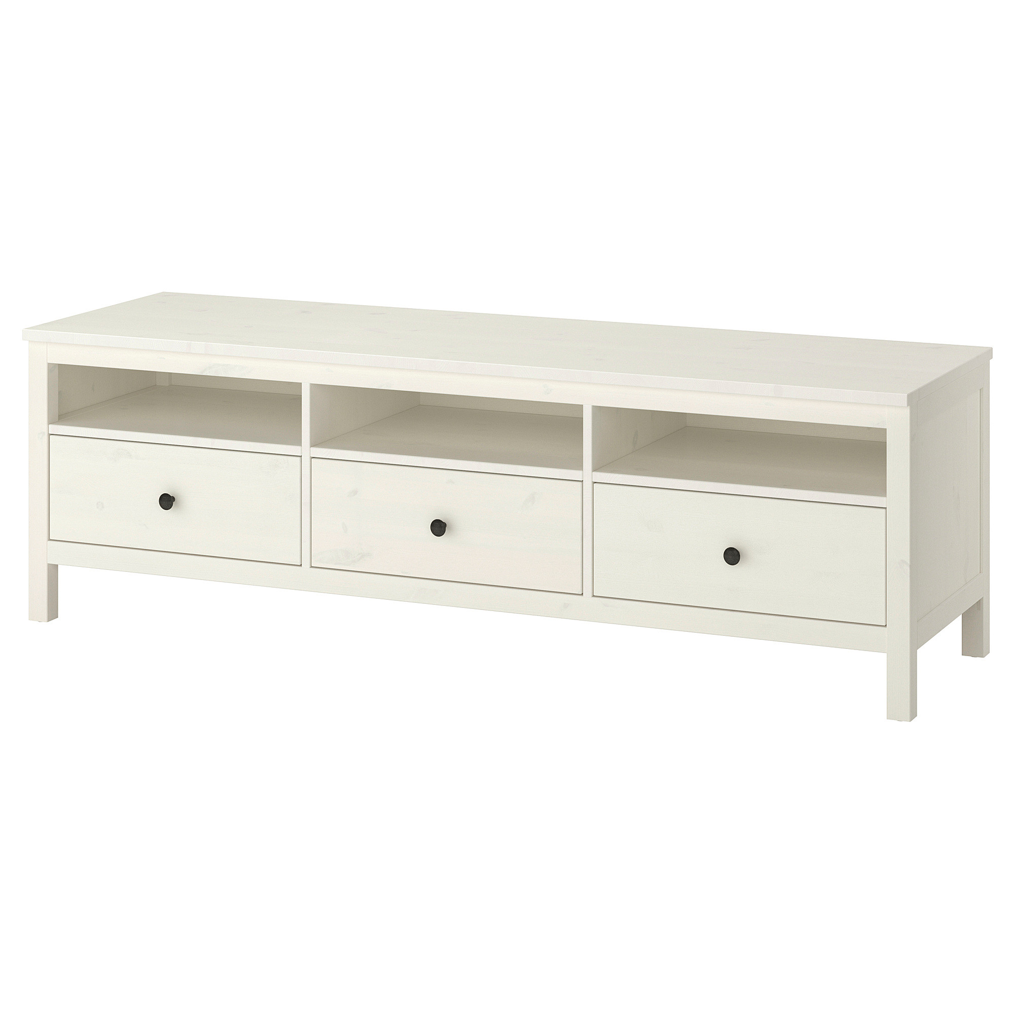 TV-Bank, weiß gebeizt, 183x47x57 cm | IKEA (DE)