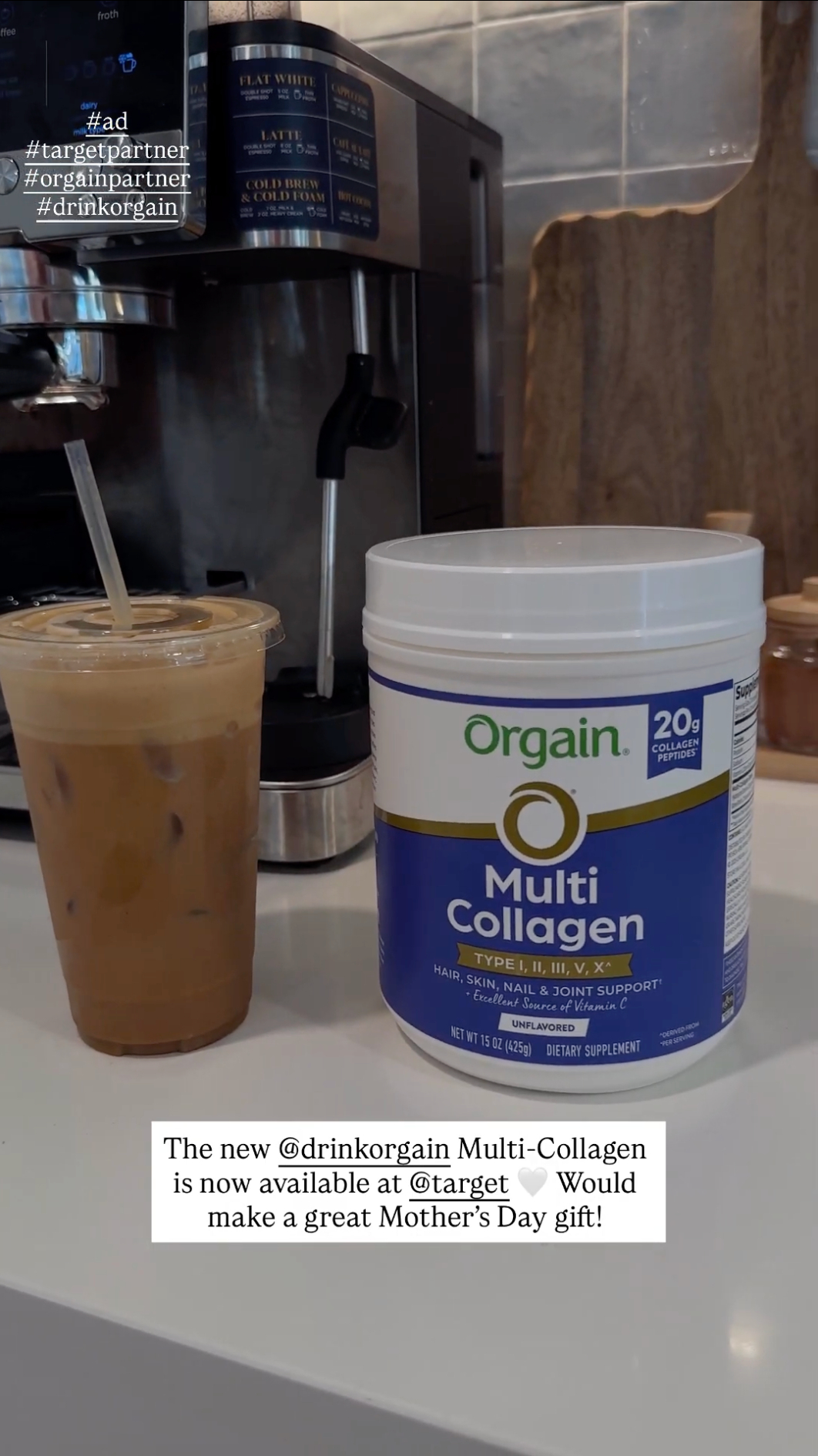 #ad I want to feel, move and look my best in my 30’s. Adding in 2 scoops of the new @drinkorgain Multi-Collagen peptides into my morning coffee is a simple way for me to glow up! 20g of collagen peptides to support hair, nails, skin and joints. Plus vitamin c to support collagen production. Pick it up next time you are at @target or comment shop and I’ll send you the link. Btw this would be an amazing Mother’s Day gift!  #targetpartner #orgainpartner #drinkorgain @shop.ltk #liketkit 

 #LTKfitnessgoals #LTKmomlife #LTKmorningroutine