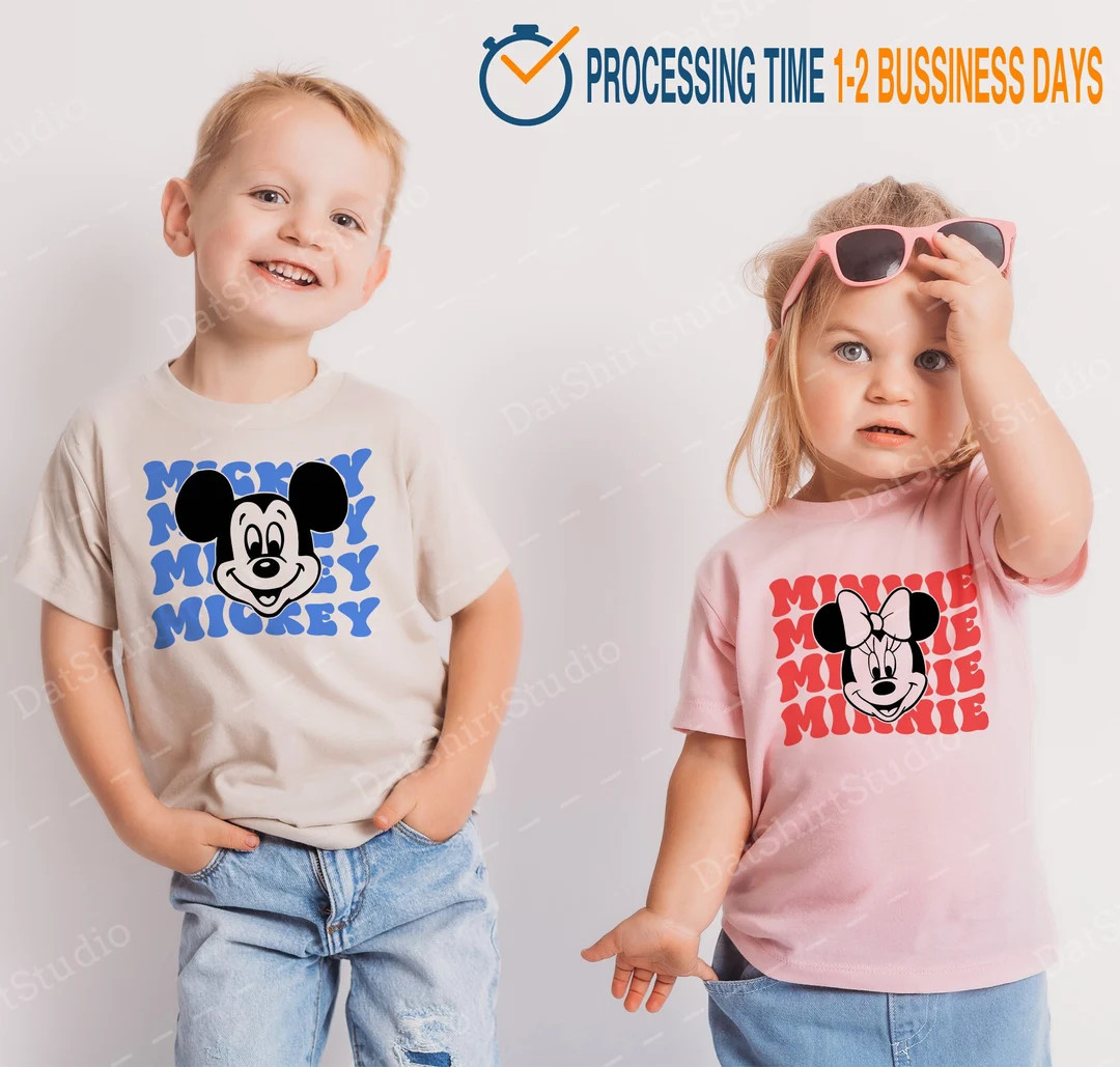 Disney Retro Shirt, Minnie Mickey Retro, Disney Trip Shirts, Disney Shirt, Best Disney Trip, Disn... | Etsy (US)