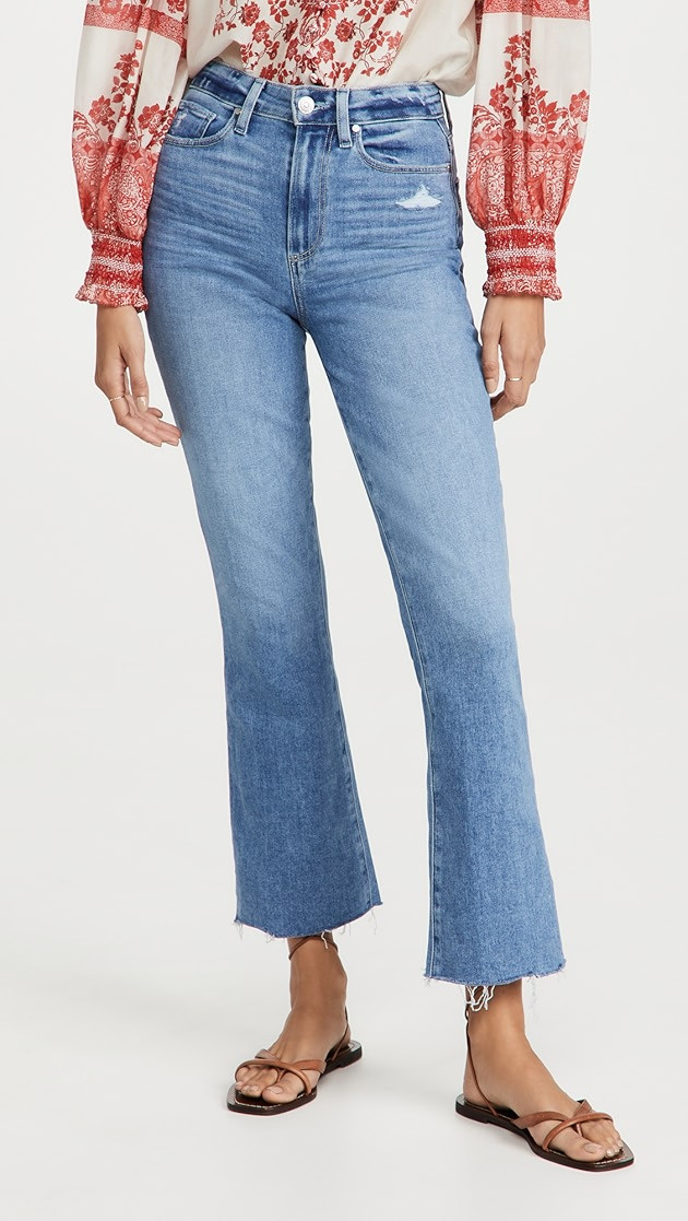 Flaunt Denim Femme Jeans with Freehand Hem | Shopbop