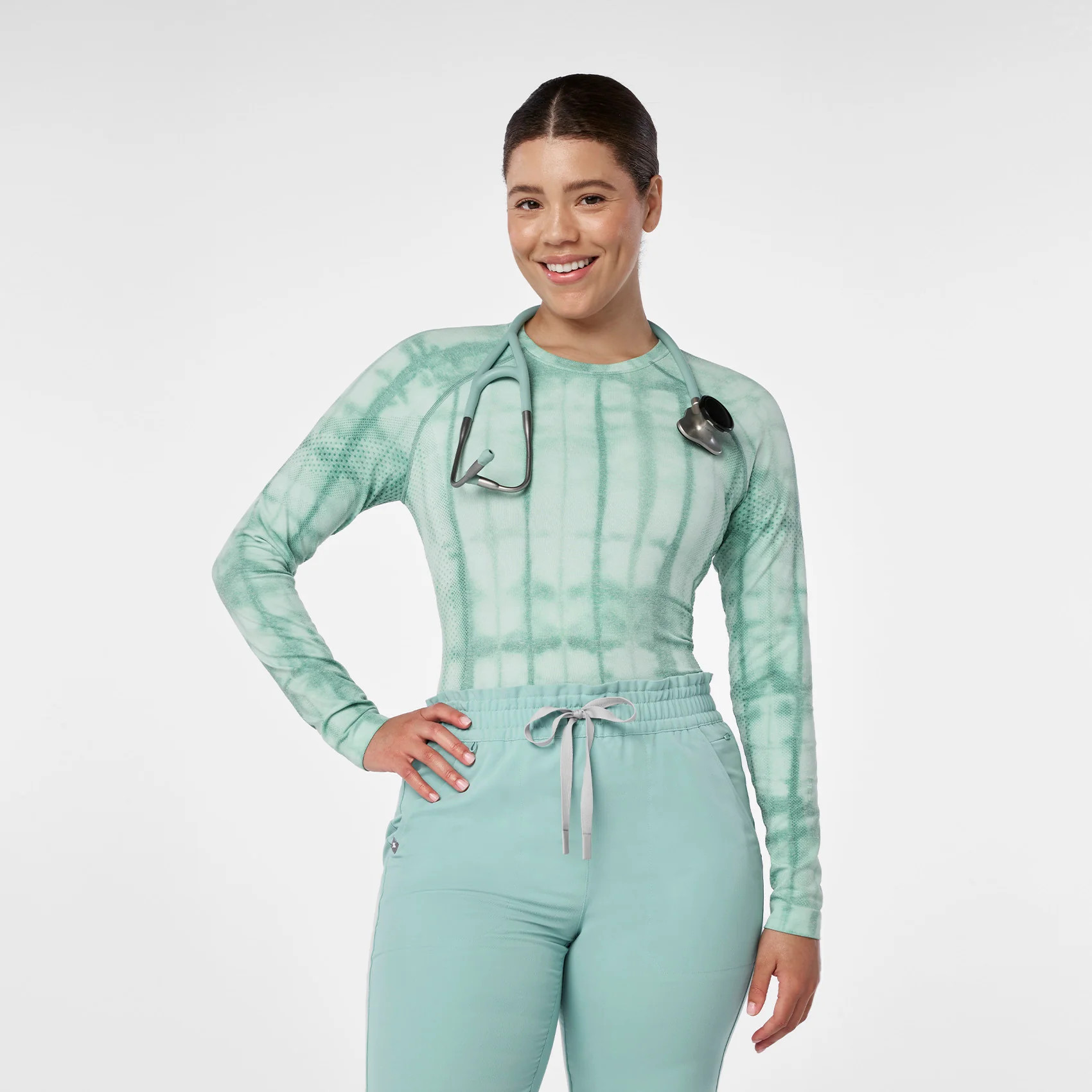 Salta Seamless Longsleeve Underscrub | FIGS