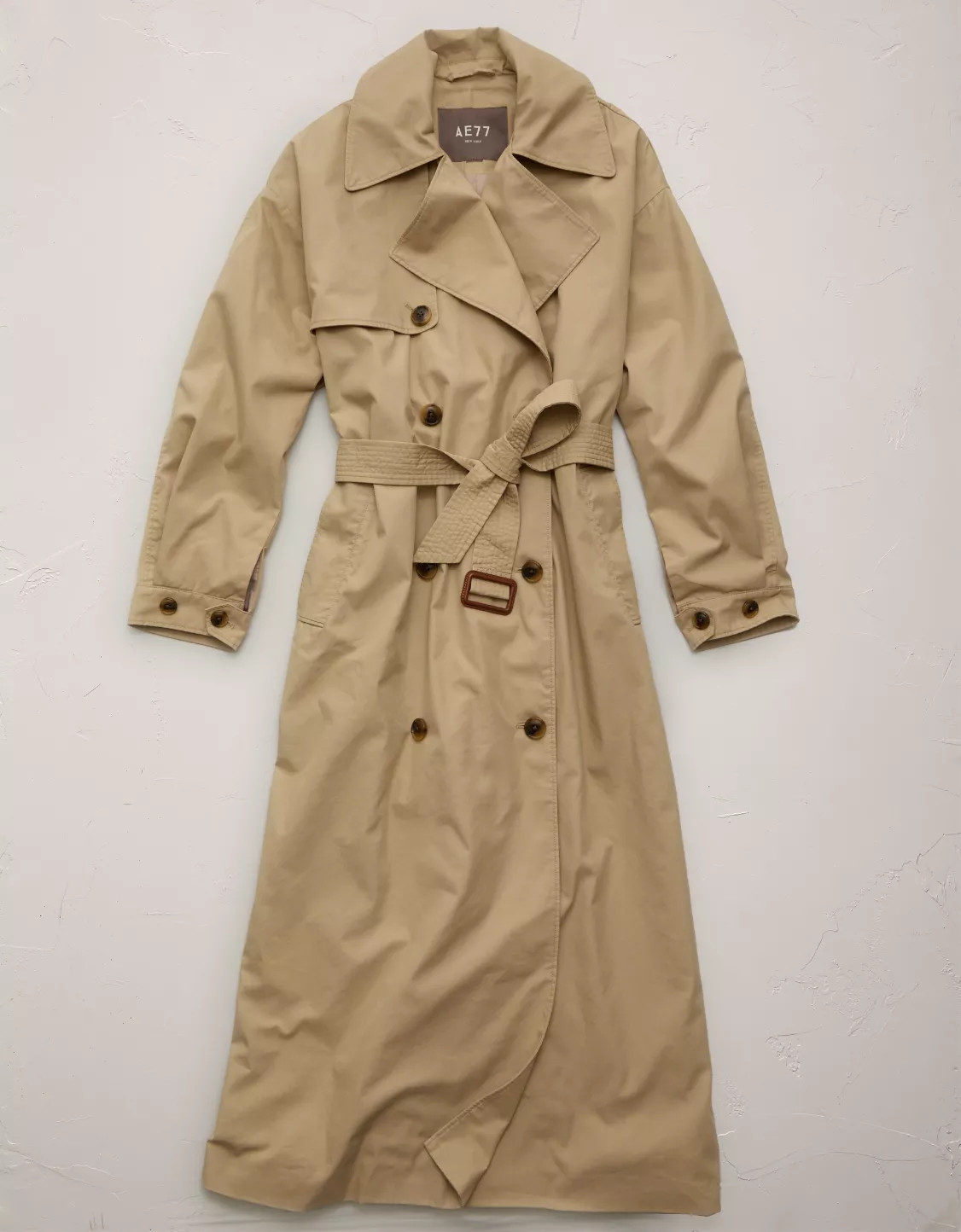AE77 Premium Dolman Trench Coat | American Eagle Outfitters (US & CA)