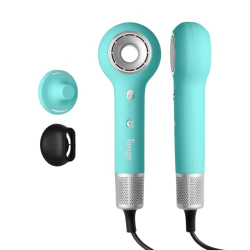 L'ANGE HAIR Axia HaloRing Ionic Hair Dryer | High Speed Professional Blow Dryer for Smooth, Frizz-Free Styles | Lightweight Brushless Motor with Concentrator & Wall Mount | 4 Heat Settings | Blue | Amazon (US)