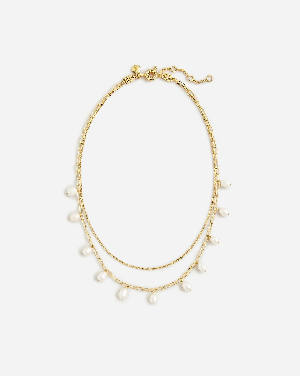 Layered freshwater pearl necklace | J. Crew US