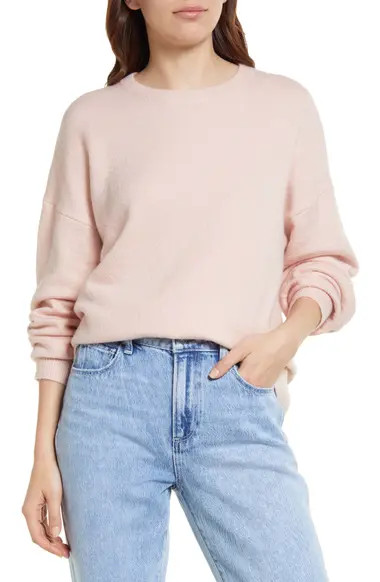 Treasure & Bond Organic Cotton Blend Crewneck Sweater | Nordstrom
