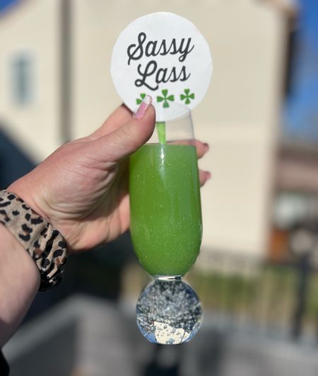 This glasses are PERFECT for any Mimosas on ANY day! But, they look extra perfect with some Green Edible Glitter to sparkle like the glass! 

#LTKfindsunder50 #LTKSeasonal #LTKhome