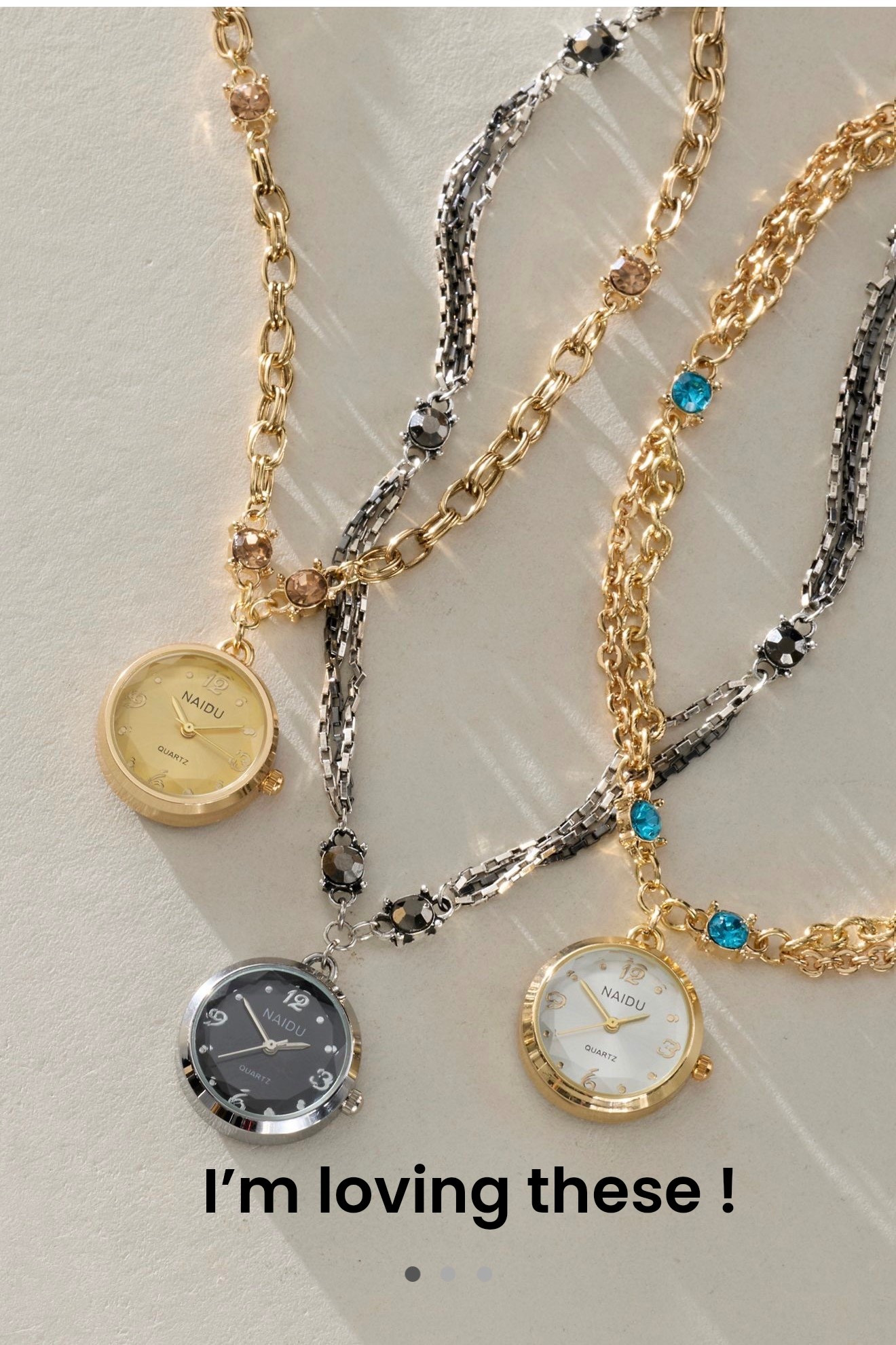 Watch Necklaces


#LTKFestival