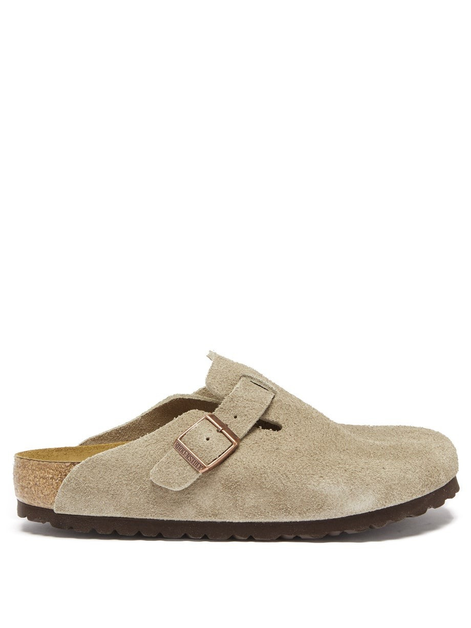 Boston suede backless loafers | Birkenstock | Matches (UK)