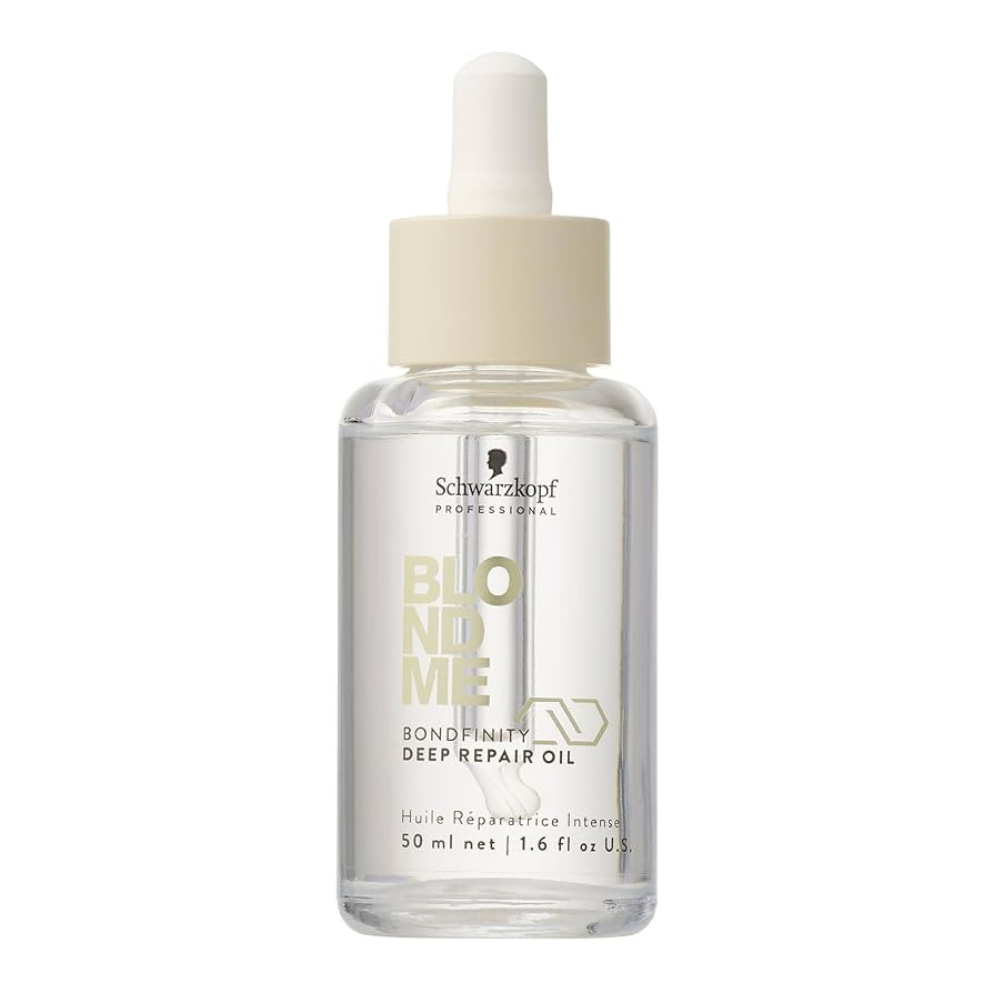 Schwarzkopf Professional BLONDME Bondfinity Deep Repair Oil Light Hair Oil Leave In Heat Protecti... | Amazon (UK)