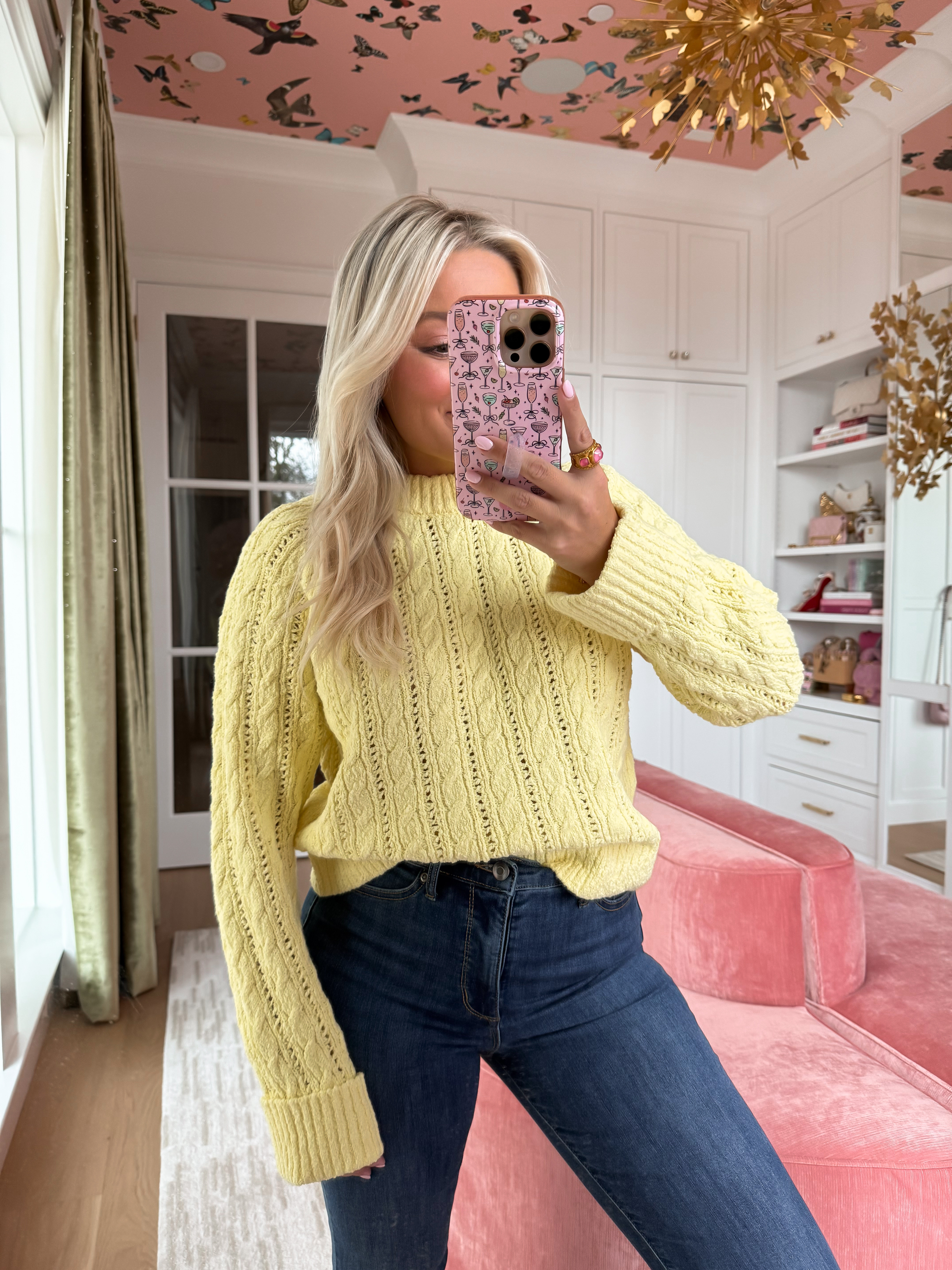 Wearing a size small in this sweater. Walmart try on haul  

#LTKootd #LTKgrwm