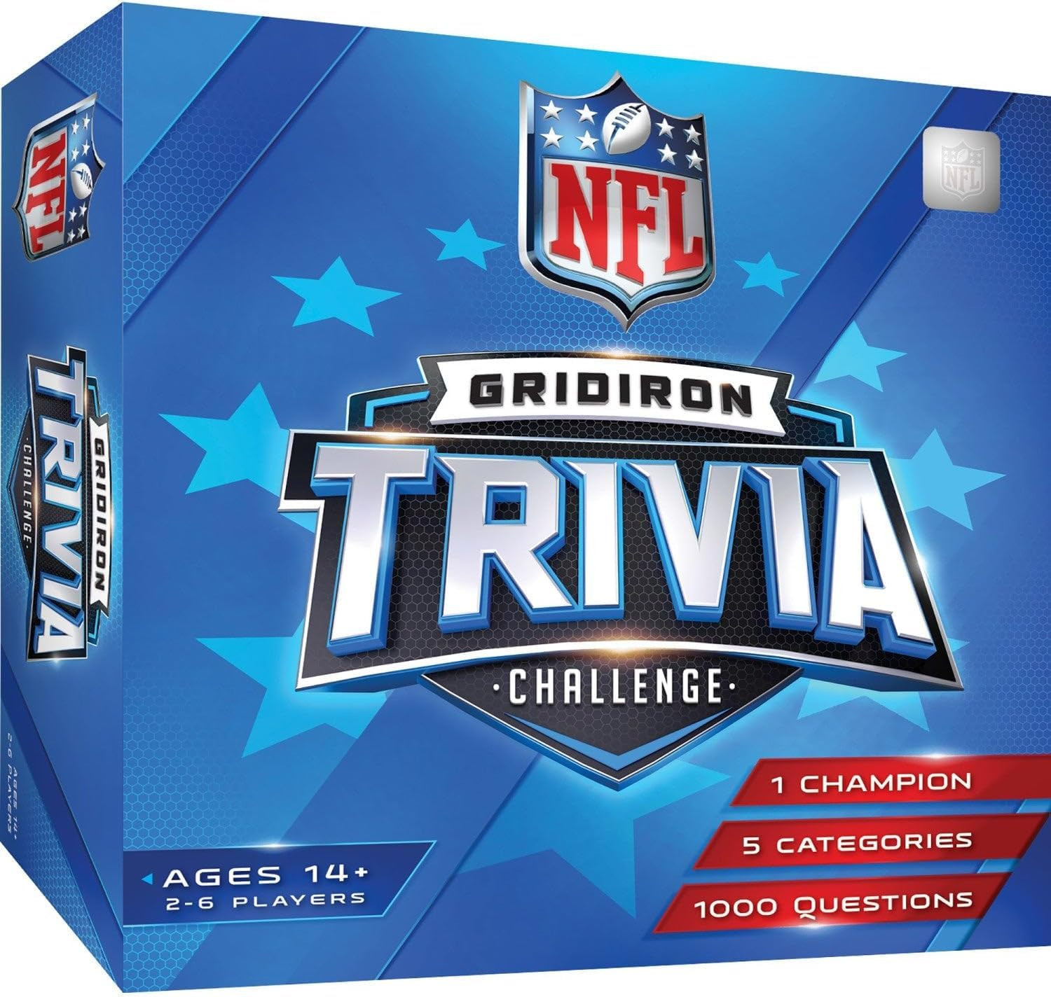 Masterpieces NFL Gridiron Trivia Challenge – Officially Licensed Football Board Game for Famili... | Amazon (US)