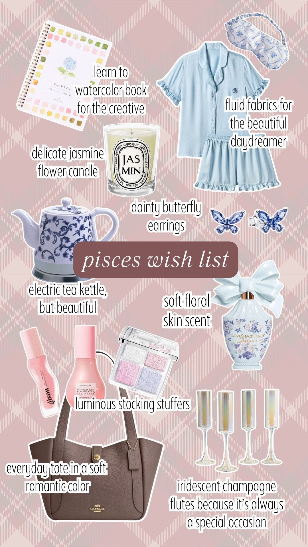 christmas wish list. christmas gift guide. pisces. 

#LTKCyberWeek #LTKGiftGuide #LTKHoliday