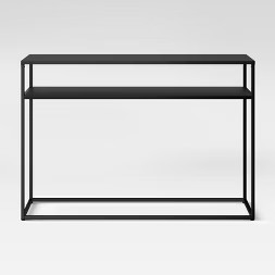 Glasgow Metal Console Table Black - Project 62™ | Target
