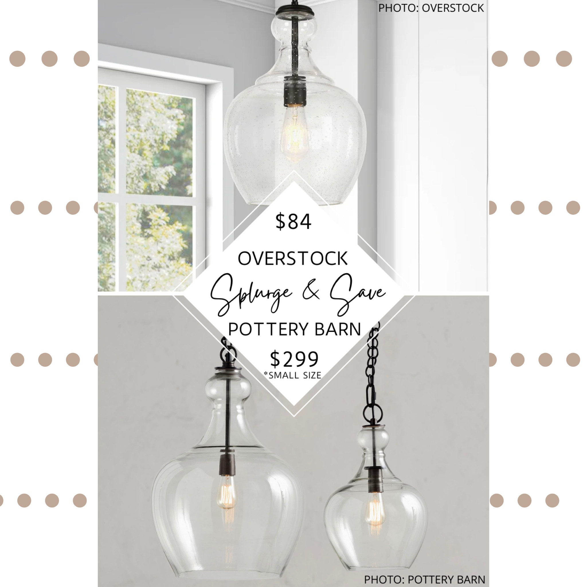 🚨Brand New Find🚨 Pottery Barn’s Flynn Recycled Glass Pendant made of recycled mouth-blown glass and is a Pottery Barn Best Seller.  It features a warbled shape, modern farmhouse style, and comes in two sizes and three colors (black, gold, and silver).

I found similar domed glass pendants on Amazon, World Market, Wayfair, and Overstock; they all feature a vintage style, teardrop shape, and come in a variety of finishes.

#pendant #light #chandelier #lighting #kitchen #potterybarn #dupe #potterybarndupe #lookforless #spendandsave #highlow #lookalike #modernfarmhouse #farmhouse #flynn.  Pottery Barn Flynn pendant dupe.  Pottery Barn flynn light dupe. Pottery Barn dupes. Pottery Barn look for less. Pendant lighting. Modern farmhouse lighting. Above island kitchen lighting. Kitchen lighting. Kitchen pendant lighting. Dining room lighting. Bedroom pendant lighting. Pottery Barn style. 

#LTKsalealert #LTKstyletip #LTKhome