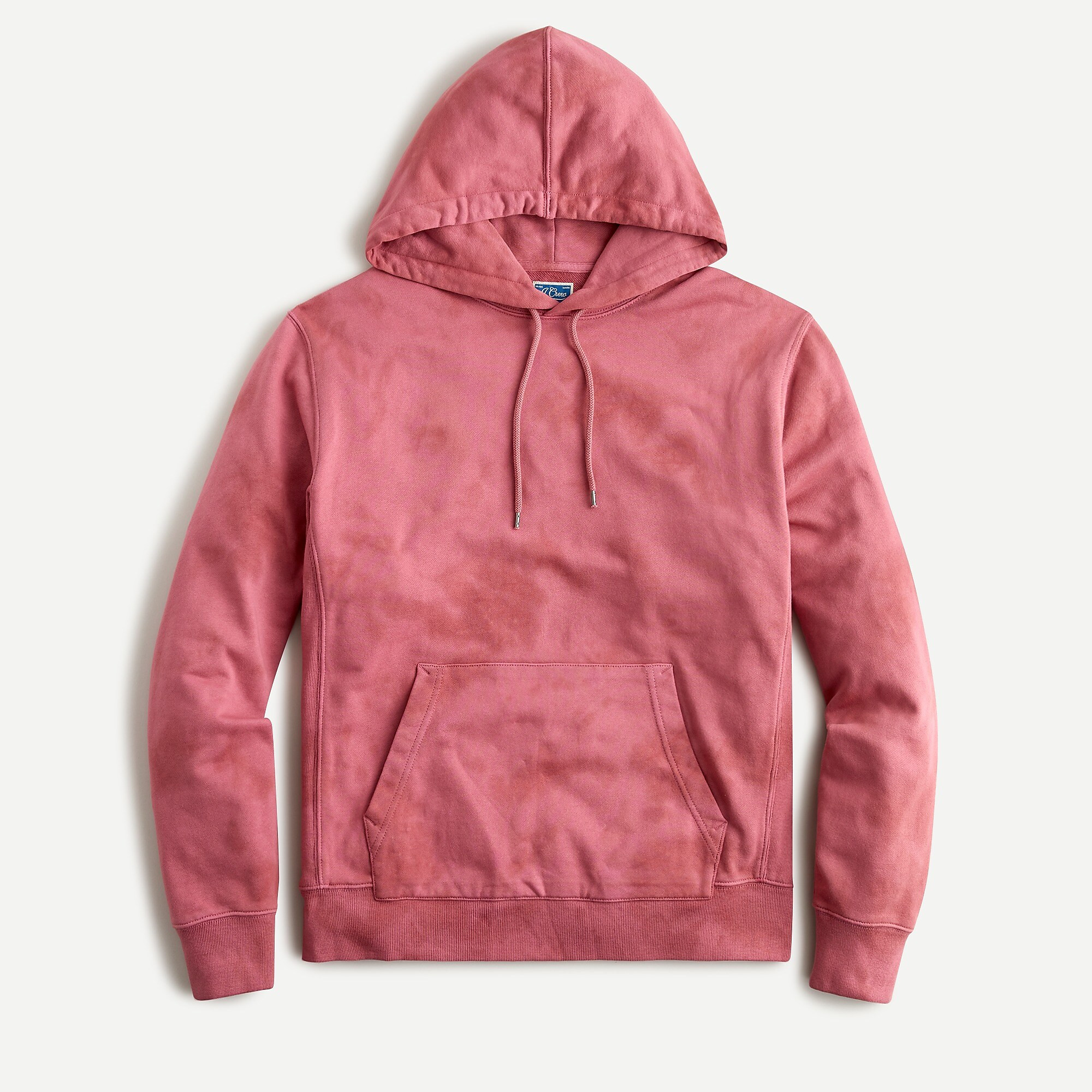 Garment-dyed french terry pullover hoodie in tie-dye | J. Crew US