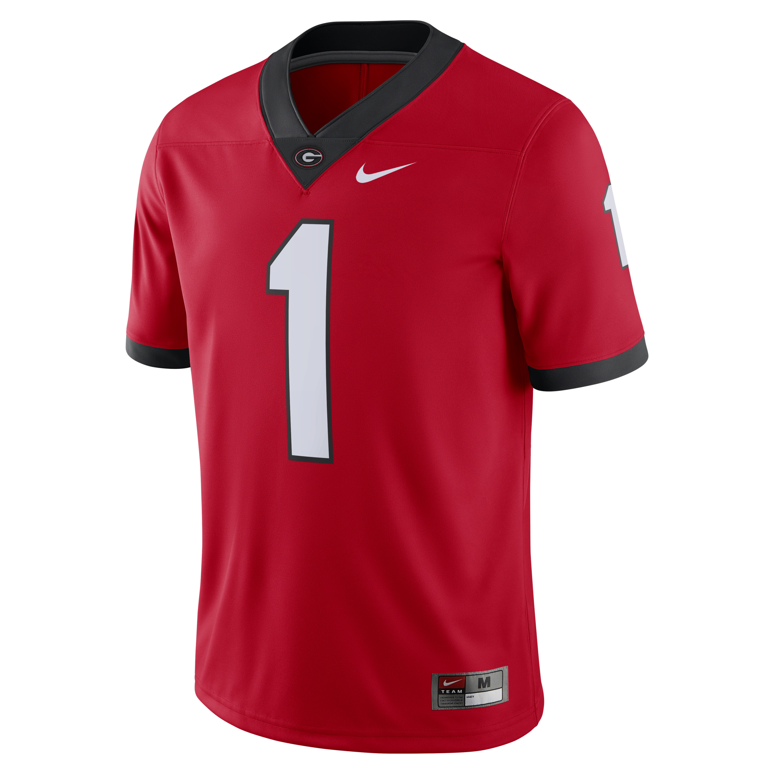 Nike Men's College (Georgia) Game Football Jersey in Red, Size: Medium | DV0929-657 | Nike (US)