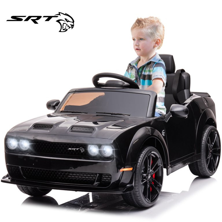 iRerts 12V Dodge Challenger SRT Boys Girls Kids Ride on Car Toys, Electric 12V Battery Operated R... | Walmart (US)