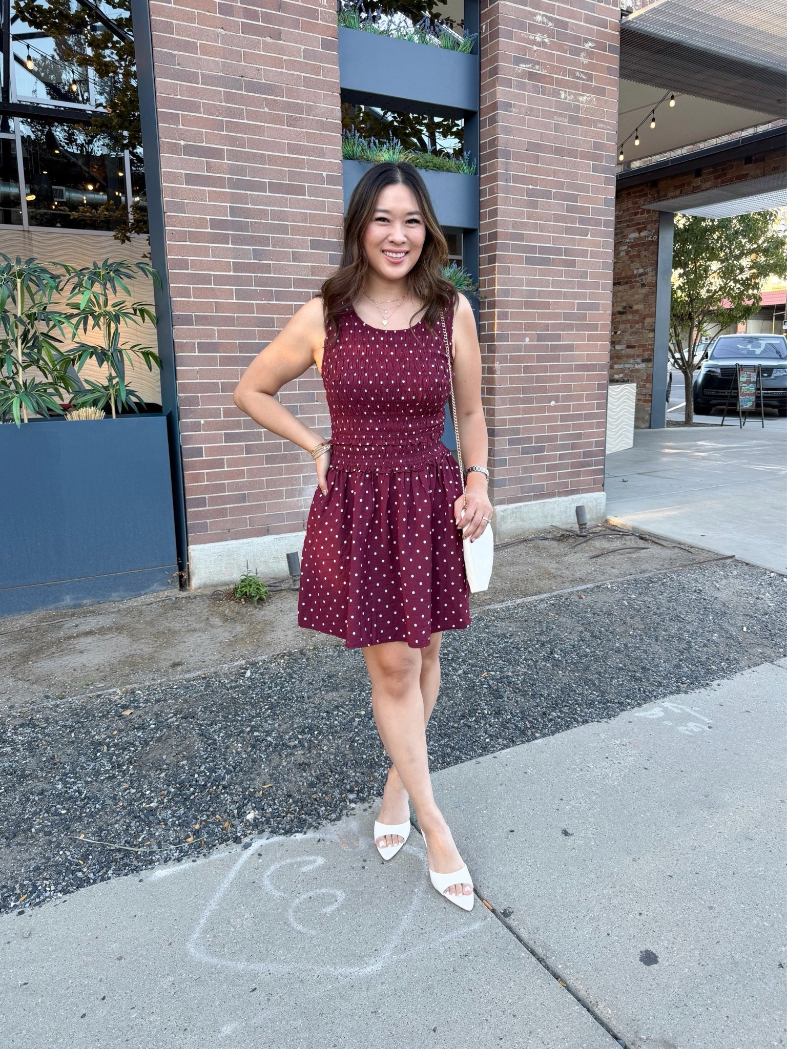 Girls Night Out Birthday Dinner
Polka Dot Dress: Medium